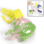 Tropical Fish Sand Art Bottle Necklaces <br>1 dozen