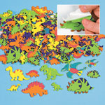 Dinosaur Self-Adhesive Shapes<br>500 piece(s)