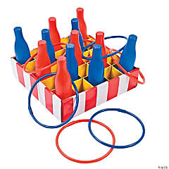 Carnival Bottle Ring Toss Game