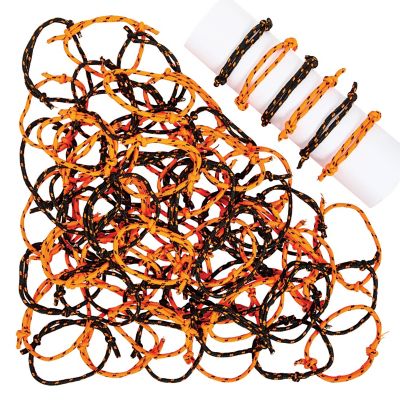 Halloween Adjustable Friendship Rope Bracelets