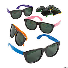 Adult Cool Neon Sunglasses<br>1 dozen