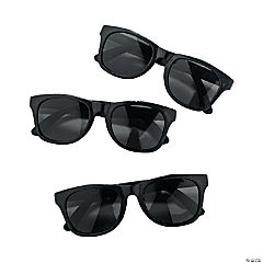 Adult Black Nomad Sunglasses<br>1 dozen