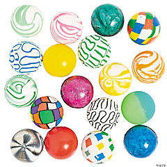 Bulk MulticolorBouncy Ball Assortment<br>48 piece(s)