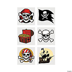 Bulk Pirate Tattoos<br>72 piece(s)