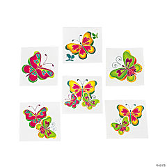 Bulk Butterfly Tattoos<br>72 piece(s)