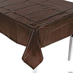 Brown Rectangle Tablecloth<br>Each