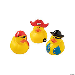 Pirate Rubber Ducks<br>1 dozen