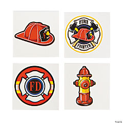 Bulk Firefighter Tattoos <br>72 piece(s)