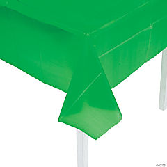 Green Rectangle Tablecloth<br>Each