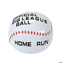 Inflatable Baseballs<br>1 dozen