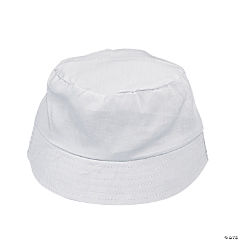 DIY White Bucket Hats<br>1 dozen