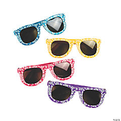 Kid's Hibiscus Print Sunglasses<br>1 dozen