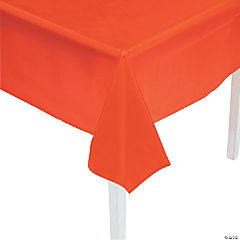 Orange Rectangle Tablecloth<br>Each