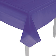 Purple Rectangle Tablecloth<br>Each