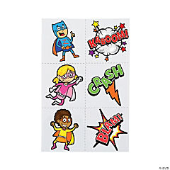 Superhero Tattoos<br>72 piece(s)