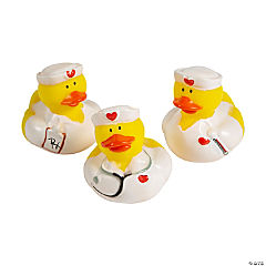 Nurse Rubber Ducks<br>1 dozen