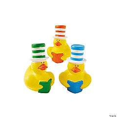 Stovepipe Hat Rubber Ducks<br>1 dozen